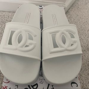 Dolce & Gabbana Logo Slide - Pool. Size 38. Like New, Worn once.